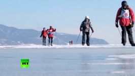 3 days on thin ice 205km freezing endurance Baikal race