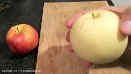 How To Eat Asian Pear  معرفی آموزش خوردن گلابی آسیایی