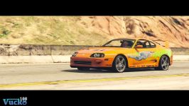 GTA V  Fast and Furious Supra vs Ferrari Drag Scene