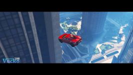 GTA V  Fast and Furious 7 Lykan Jump Scene