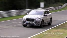 2018 Jaguar F Pace SVR Testing on the Nurburgring