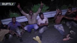 Migrants express their joy and optimism after storming Ceuta border fence