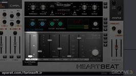 دانلود آموزش موزیک سازی بوسیله نرم افزار Softube Heartb