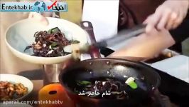 فیلم وقتی آنجلینا جولی حشره می خورد