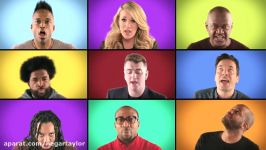 Jimmy Fallon The Roots and Music Superstars Sing We Are The Champions A Cappella