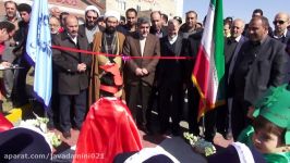 افتتاح طرح های عمرانی شهرداری پردیس