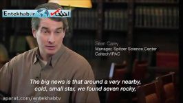 فیلم ویدئوی ناسا در مورد هفت سیاره تازه کشف شده
