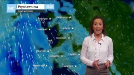 Megan Williams  S4C Weather 06Feb2017 HD