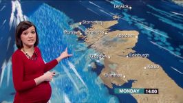 Sarah Cruickshank  BBC Scotland Weather 06Feb2017 HD