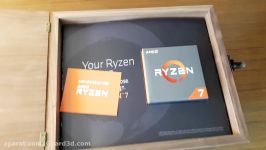 بازگشایی جعبه پردازنده Ryzen 7 1800X