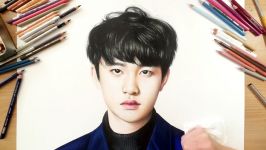 엑소  디오도경수 그림 그리기 Speed Drawing EXO D.O. Drawing Hands