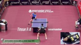 Dimitrij Ovtcharov vs Jiang Tianyi اپن قطر 2017