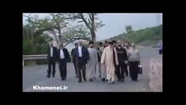 کوهنوردی مقام معظم رهبری امام خامنه ایمدظله