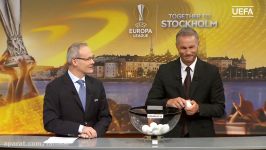 Watch the full UEFA Europa League round of 16 draw