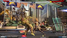 12 Minutes of Injustice 2 Swamp Thing Gameplay 1080p 60fps