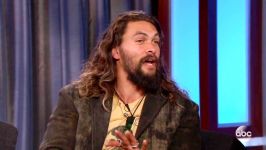 Jason Momoa Throws Axes with Jimmy Kimmel