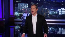 Matt Damon Takes Over Jimmy Kimmel Live