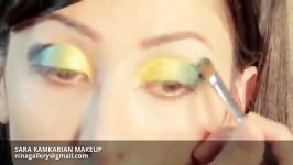ویدیو آموزش آرایش چشمآموزش آرایش چشم عربیآموزش مرحله به مرحله آرایش چشم خلیجی