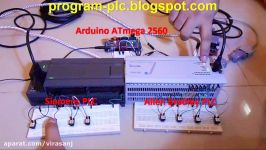 متصل کردن PLC مدل Allen Bradley Siemens Arduino