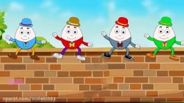 Humpty Dumpty Rhymes For Children  3D Animation English Nursery Rhymes with Lyrics  DreamWorks