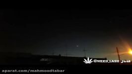 فیلم منتشر شده شی ناشناس پرنده نورانی در آسمان شهرهای مختلف ایران