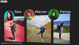 Three Iranian women share hitchhiking adventures  BBC