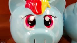 My Little Pony Rainbow Dash Princess Twilight Sparkle Piggy Banks Toys