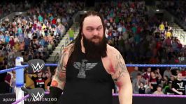 wwe 2k17...مسابقه بری وایت مقابل کین