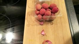 How To Eat Lychee  آموزش خوردن معرفی میوه لیچی