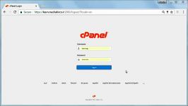 آموزش تصویری cPanel تغییر پسورد