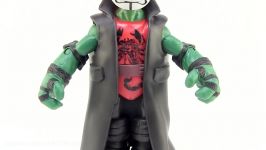 TMNT WWE Raphael as Sting Ninja Superstars Turtles Action Figure Video Review