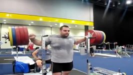 Behdad Salimi easy squats in London