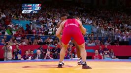 Burroughs Wins Mens Wrestling Freestyle 74kg Gold  London 2012 Olympics