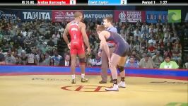 74 KG Finals  Jordan Burroughs Sunkist Kids vs. David Taylor NLWC