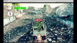 Off Road Truck Template 2 Gamplay Rain