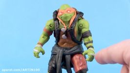 Michelangelo Teenage Mutant Ninja Turtles Out of the Shadows Movie Figure Video Review