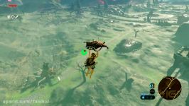 Running to Hyrule Castle in The Legend of Zelda Breath of the Wild