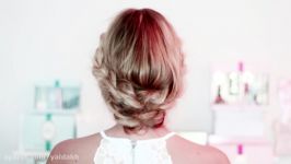 Day to night hairstyles ✿ Braided prom updo ✿ Quick easy and cute long hair tutorial