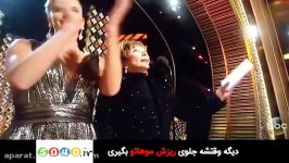 لحظه اعلام برنده شدن فیلم فروشنده اصغر فرهادى