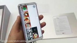 نمای نزدیک اختصاصی شهر سخت افزار LG G6 در MWC2017