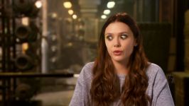 Elizabeth Olsen Interview  Avengers Age of Ultron 2015 Scarlet Witch Marvel Movie