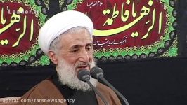 سخنرانی حجت الاسلام صدیقی درحضور رهبرانقلاب در فاطمیه