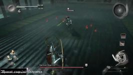 دوئل استاد نینجا Hattori Hanzo در بازی Nioh