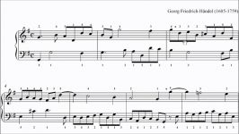 ABRSM Piano 2017 2018 Grade 3 A1 A1 Handel Sonatina in G HWV 582 Sheet Music