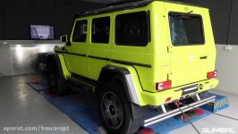 500HP Mercedes Benz G 500 4x4² Stage 2 Dyno Run