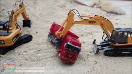 Unboxing RC Excavator HUINA TOYS NO.1510