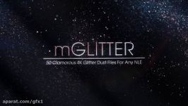 فوتیج بوکه ذرات mGlitter سایت GFX1.ir