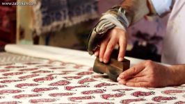 صنایع دستینحوه ساخت رنگ سوم درتولید پارچه های قلمکاری