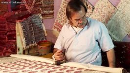 صنایع دستینحوه ساخت رنگ اخر درتولید پارچه های قلمکاری