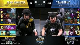 DIG vs NV Highlights Game 1 NA LCS 2017 Spring W4D3 Team Dignitas vs Team EnVyUs